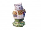 Кот с рыбой (фигура)