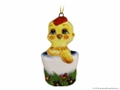 Коллекция плоских елочных игрушек "Куриная семейка"
