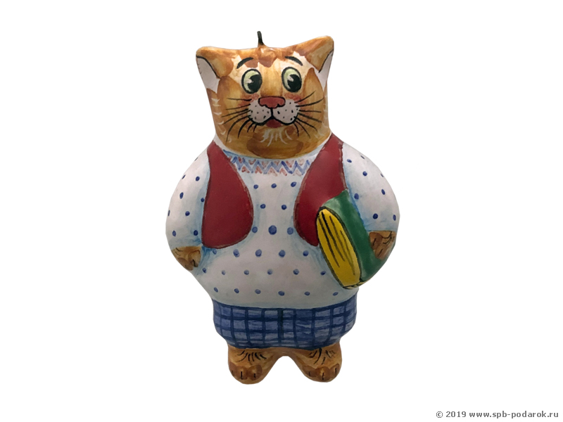 Кот с книгой *
