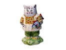 Кот с рыбой (фигура)