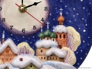 Часы настенные Рождественская ночь