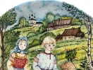 Тарелка Грибники