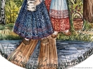 Тарелка Грибники