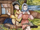 Тарелка На качелях