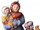 Крестьянка с детьми *