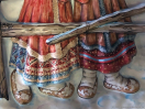 "Подружки" рельеф