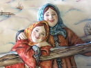 "Подружки" рельеф