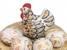 Лукошко с курицей
