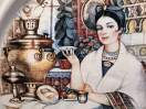 За чаем Сырная доска рельефная